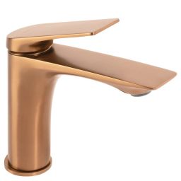 Rea Avalon bateria umywalkowa stojąca miedź szczotkowana REA-B5064