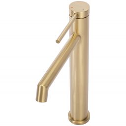 Rea Foss bateria umywalkowa stojąca wysoka złoty szczotkowany REA-B5319