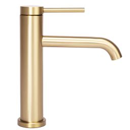 Rea Clif bateria umywalkowa stojąca złota REA-B5323