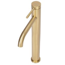 Rea Clif bateria umywalkowa stojąca złota REA-B5329