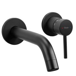 Rea Owen bateria umywalkowa podtynkowa czarna REA-B5332