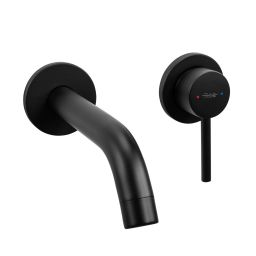 Rea Owen bateria umywalkowa podtynkowa czarna REA-B5332