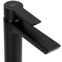 Rea Argus bateria umywalkowa stojąca czarna REA-B6210