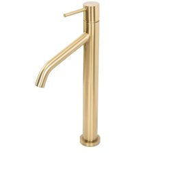 Rea Level bateria umywalkowa stojąca złoto szczotkowane REA-B6217