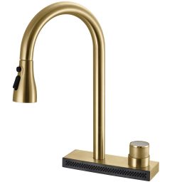 Rea Conor bateria kuchenna stojąca złoty szczotkowany REA-B6312