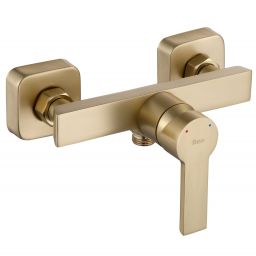 Rea Argus bateria prysznicowa ścienna złota REA-B6413