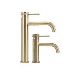 Rea Lungo Grip bateria umywalkowa stojąca złota REA-B6950