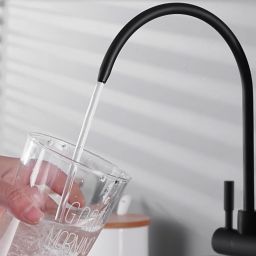 Rea Eco Fresh bateria kuchenna do filtra wody stojąca czarny mat REA-B7564