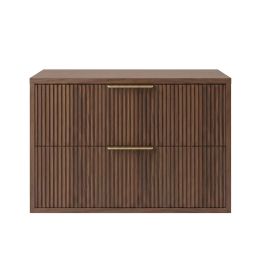 Rea Mono szafka 80x47x48 cm podumywalkowa wisząca brązowa REA-M0414