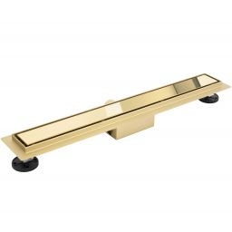 Rea Neox odpływ liniowy 60 cm złoty REA-G2561