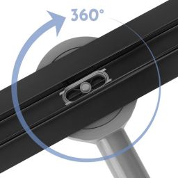 Rea Neox Slim Pro odpływ liniowy 60 cm czarny mat REA-G2700