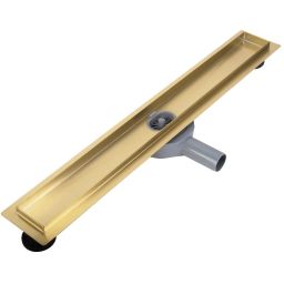 Rea Neox Pro odpływ liniowy 80 cm złoty szczotkowany REA-G2703