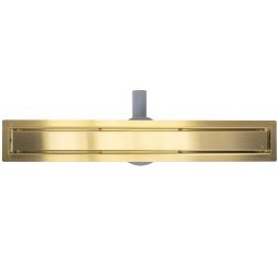 Rea Neox Pro odpływ liniowy 80 cm złoty szczotkowany REA-G2703