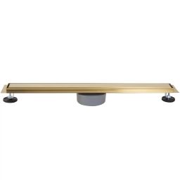 Rea Neox Pro odpływ liniowy 80 cm złoty szczotkowany REA-G2703