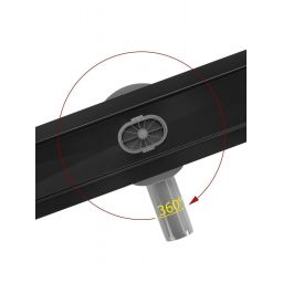 Rea Neox Pro odpływ liniowy 50 cm czarny REA-G2741