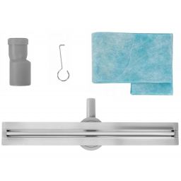 Rea Neox Slim Pro odpływ liniowy 70 cm stal szczotkowana REA-G4810