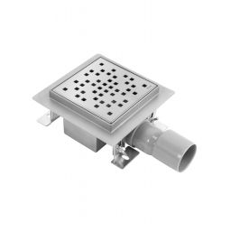 Rea Dots odpływ punktowy 12 cm stal REA-G6202