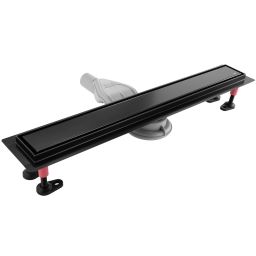 Rea Neox Superflow odpływ liniowy 90 cm czarny REA-G7808