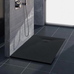 Rea Magnum brodzik prostokątny 100x80 cm czarny REA-K3907