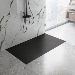 Rea Magnum brodzik prostokątny 100x80 cm czarny REA-K3907