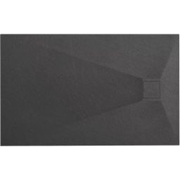 Rea Magnum brodzik prostokątny 100x80 cm czarny REA-K3907