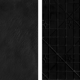 Rea Magnum brodzik kwadratowy 90x90 cm czarny REA-K3910