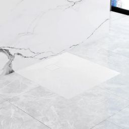 Rea Magnum brodzik kwadratowy 90x90 cm biały REA-K3909