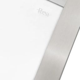 Rea City kabina prysznicowa 87,5x87,5 cm kwadratowa srebrny szczotkowany/szkło przezroczyste