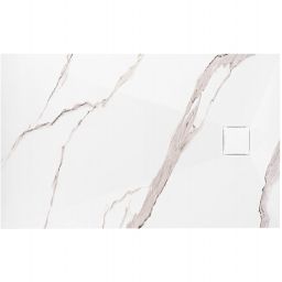 Rea Magnum brodzik prostokątny 100x80 cm biały REA-K7004