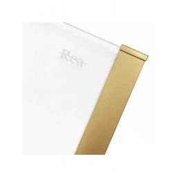 Rea Solar Brush Gold kabina prysznicowa 120x90 cm prostokątna złoty szczotkowany/szkło przezroczyste REA-K9511
