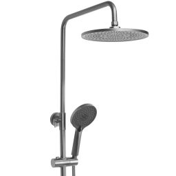 Rea Avalon zestaw wannowo-prysznicowy ścienny z deszczownicą tytan REA-P2401