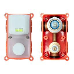 Rea Lungo zestaw prysznicowy podtynkowy z deszczownicą czarny metaliczny REA-P4420