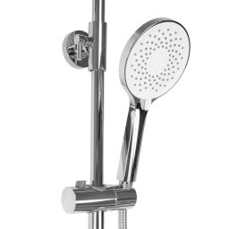 Rea Avalon zestaw wannowo-prysznicowy ścienny z deszczownicą chrom REA-P8699