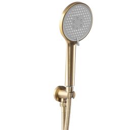Rea Verso zestaw prysznicowy podtynkowy z deszczownicą złoty REA-P9150