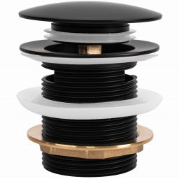 Rea korek do wanny czarny REA-W2006