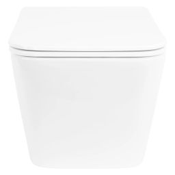 Rea Julio miska WC z deską wolnoopadającą wisząca bez kołnierza biały REA-C4803