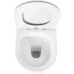 Rea Olivier miska WC wisząca bez kołnierza biały REA-C6509