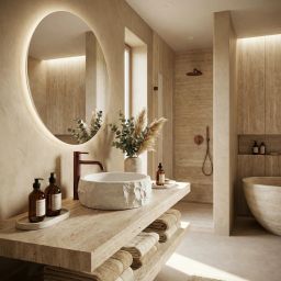 Rea Alice umywalka 38,5x38,5 cm okrągła nablatowa biała REA-U3500