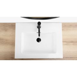 Rea umywalka 61x46 cm prostokątna biała REA-U6021