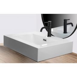 Rea umywalka 61x46 cm prostokątna biała REA-U6021