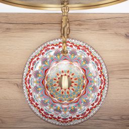 Rea Peru umywalka 42x42 cm okrągła nablatowa REA-U6031