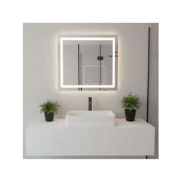 Rea Fiorella umywalka 50x34 cm prostokątna nablatowa biała REA-U6621