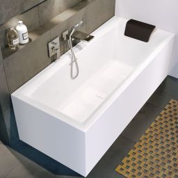 Riho Still Square Plug&Play wanna prostokątna 170x75 cm narożna lewa biały błyszczący B100031005