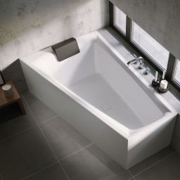 Riho Still Smart Plug&Play wanna narożna 170x110 cm prawa biały błyszczący B101008005