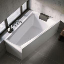 Riho Still Smart Plug&Play wanna z obudową 170x110 cm lewa biała B102008005