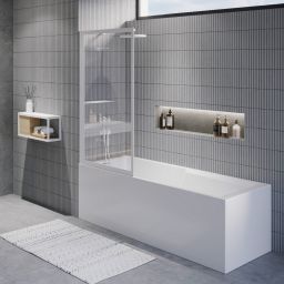 Riho Still Shower Plug&Play wanna prostokątna 180x80 cm narożna prawa biały błyszczący B103009005
