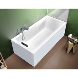 Riho Rethink Cubic Plug&Play wanna prostokątna 180x80 cm narożna lewa biały błyszczący B106012005