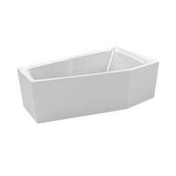 Riho Rethink Space Plug&Play wanna narożna 160x75 cm lewa biały błyszczący B112005005