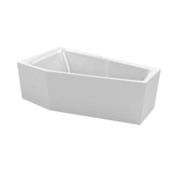 Riho Rethink Space Plug&Play wanna narożna 170x90 cm prawa biały błyszczący B113005005