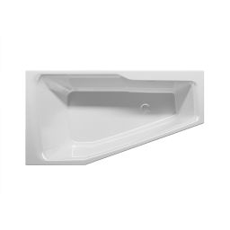 Riho Rethink Space Plug&Play wanna narożna 170x90 cm prawa biały błyszczący B113005005